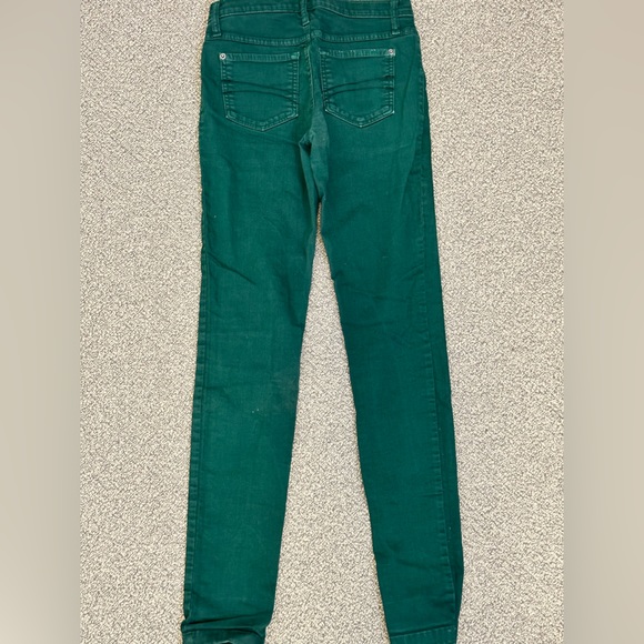 Second Yoga Jeans “Jeggings” - Forest Green; size 25 - Picture 3 of 3